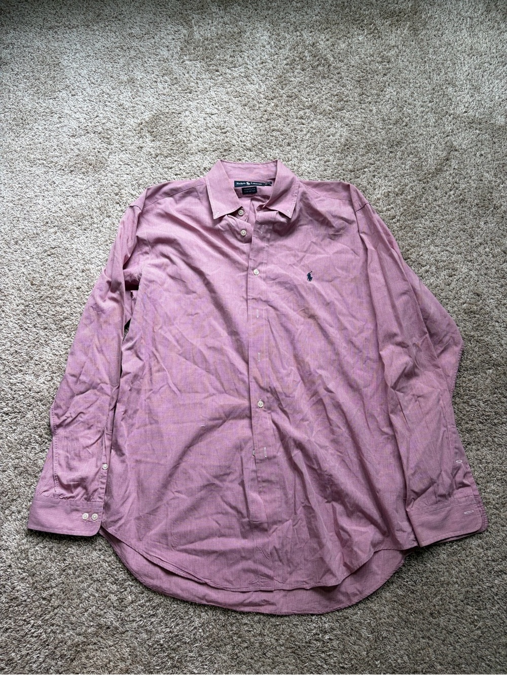 Ralph Lauren Men's Button-Down Dress Shirt